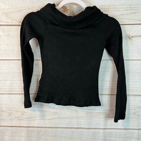 Madewell Black Off-Shoulder Long-Sleeve Top Size XS - Picture 8 of 12